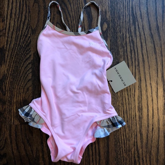 burberry infant bathing suit